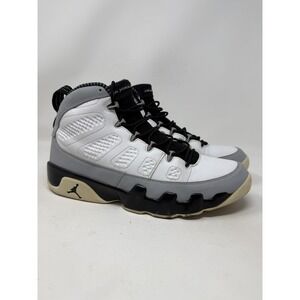Jordan Air Jordan 9 Retro Barons Shoes Mens Size 12 White Basketball 302370-106